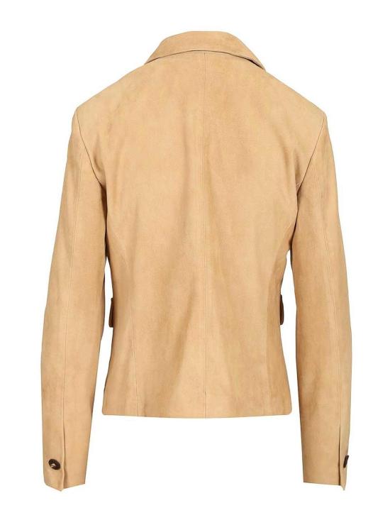 26SS 딸리아토레 가죽 자켓 GEORGIACHE2601AVORIO Brown - TAGLIATORE