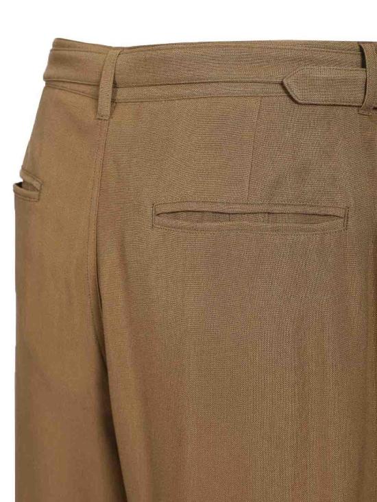 26SS 조르지오 아르마니 수트 팬츠 GM003383TE10069U6192 Beige - GIORGIO ARMANI