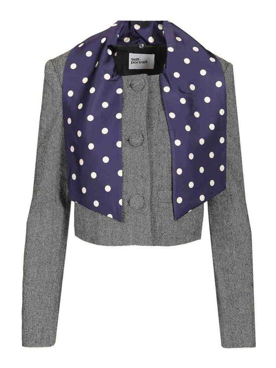 26SS 셀프 포트레이트 자켓 RS26038J Grey