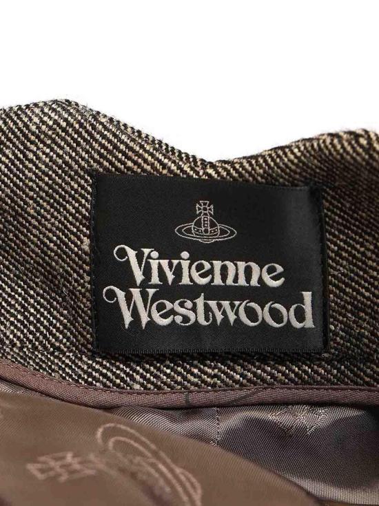 26SS 비비안웨스트우드 스트레이트 팬츠 1F01000ZW018PC403 Beige - VIVIENNE WESTWOOD