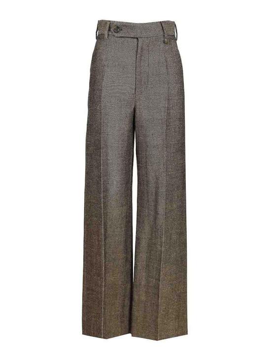 26SS 비비안웨스트우드 스트레이트 팬츠 1F01000ZW018PC403 Beige