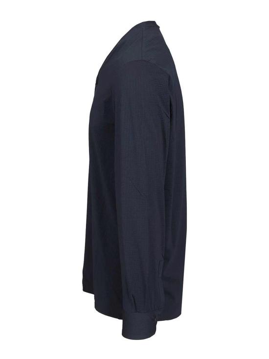 26SS 엠포리오 아르마니 긴팔 셔츠 EM005464AF22051UB137 Blue - EMPORIO ARMANI