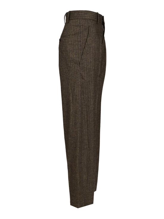 25FW 이자벨마랑 수트 팬츠 25APA0569FAC3F01I50DZ Brown - ISABEL MARANT