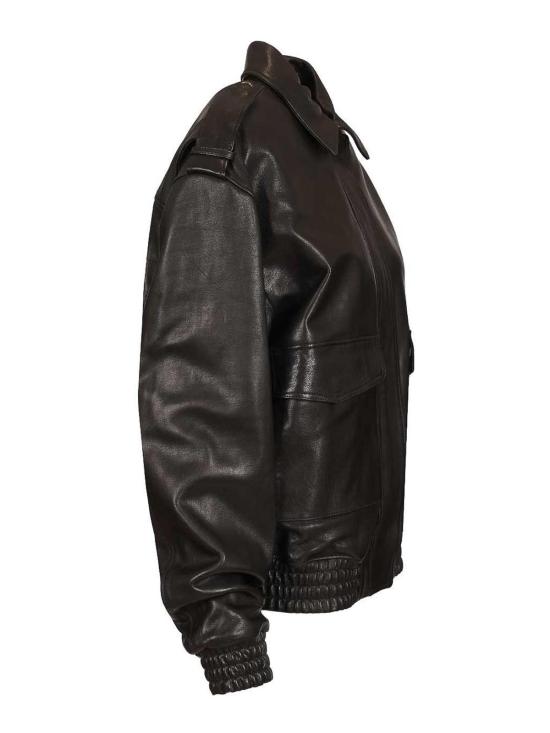 26SS 아르마 가죽 자켓 010L26104602BLACK Black - ARMA