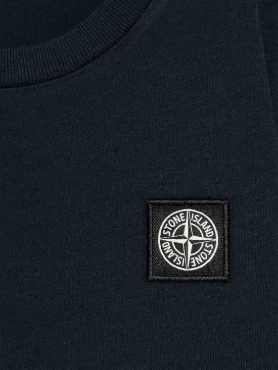 25FW [키즈] 스톤 아일랜드 티셔츠 K2S162100002S0047V0020 NAVY - STONE ISLAND