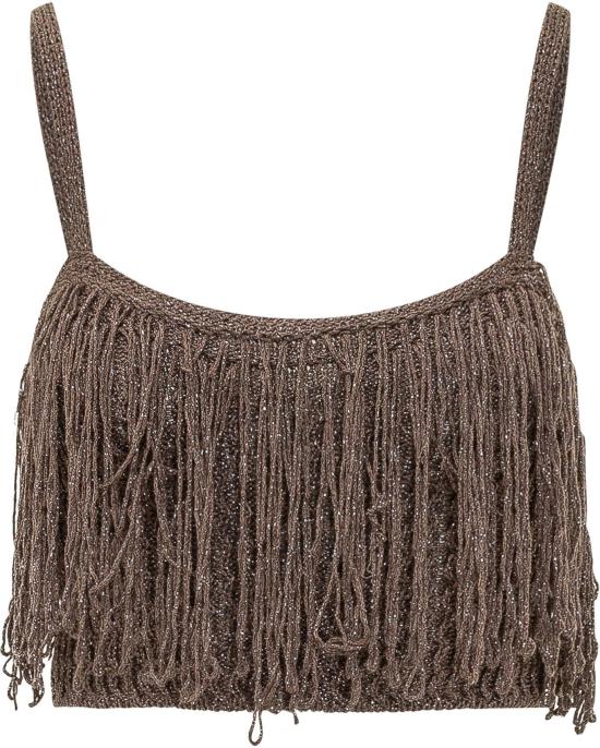 26SS 핑코 민소매 티셔츠 106961A3CII69 TAUPE