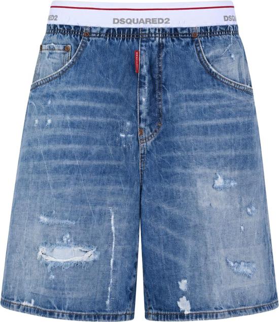 26SS 디스퀘어드2 데님 숏팬츠 S71MU0886D30038470 BLUE