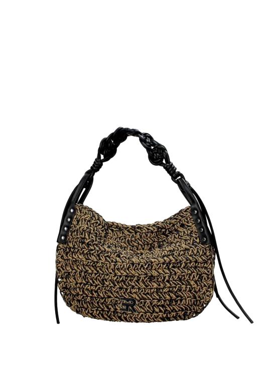 26SS 에르마노 설비노 토트백 12402084 ANIKABLK BLACK