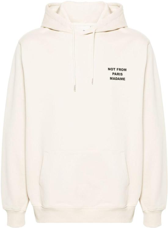 26SS 드롤드무슈 후드 티셔츠 PERMHO162CO127MT WHITE