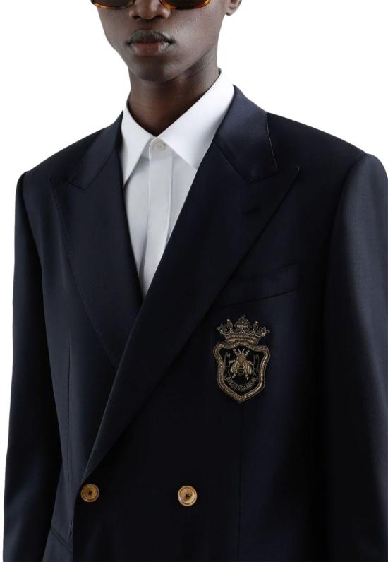 25SS 돌체앤가바나 베스트 G2TJ8ZFUBFAB4902 NAVY - DOLCE & GABBANA