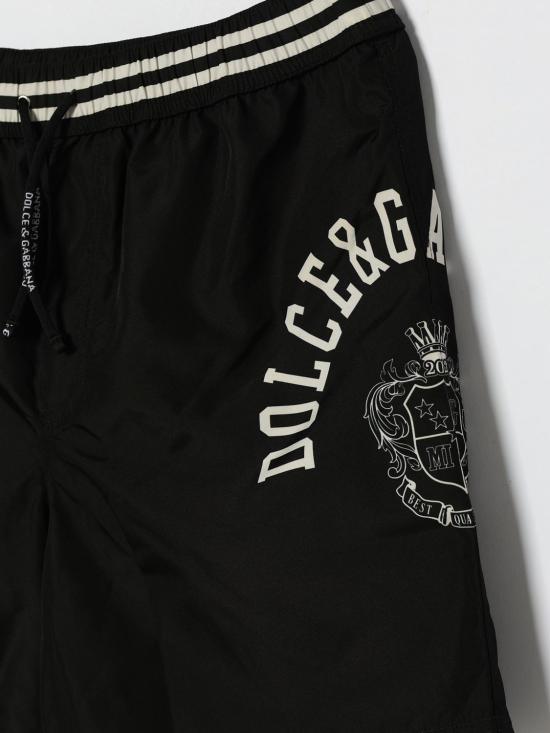 26SS [키즈] 돌체앤가바나 스윔팬츠 L4J850ON0CT HN5YW Black - DOLCE & GABBANA