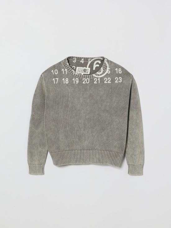 26SS [키즈] MM6 메종마르지엘라 풀오버 M61027MM07W M6907 Grey