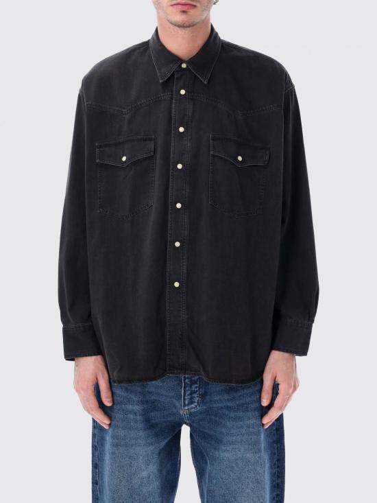 26SS 스튜디오 니콜슨 긴팔 셔츠 SNM1467 WB Black