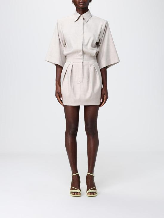 26SS 안다마네 롱 원피스 T190183ATNP246 108 White