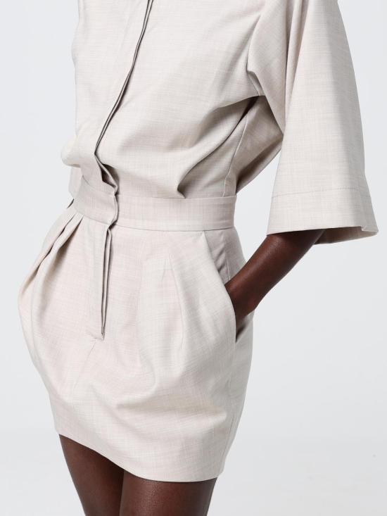 26SS 안다마네 롱 원피스 T190183ATNP246 108 White - ANDAMANE