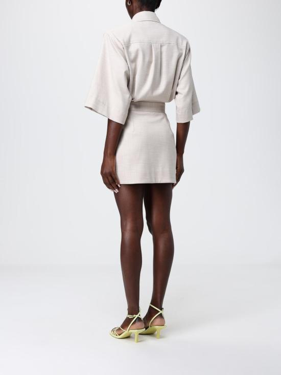 26SS 안다마네 롱 원피스 T190183ATNP246 108 White - ANDAMANE