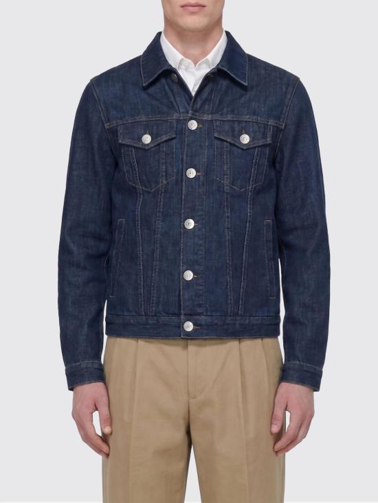26SS 브루넬로 쿠치넬리 데님 자켓 ME6456909 C1468 Blue