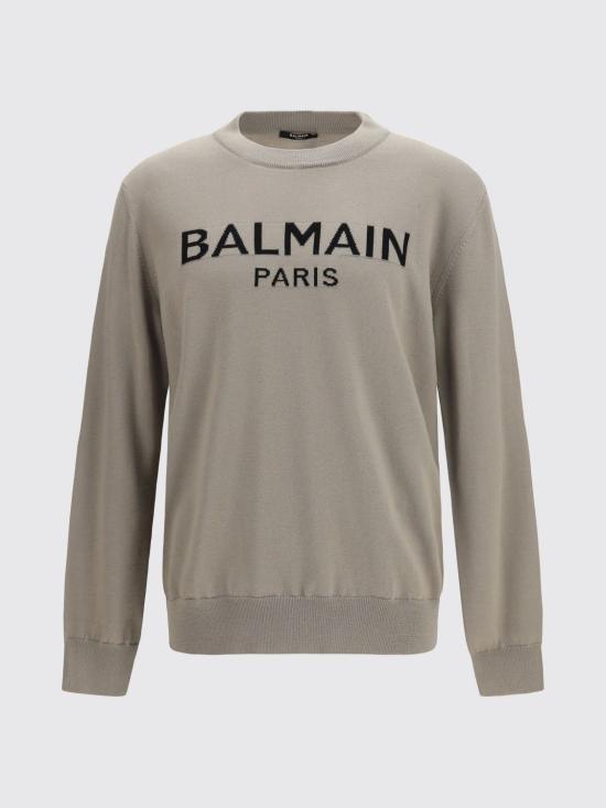 26SS 발망 스웨터 GH0KD000KJ87 GHH Black - BALMAIN