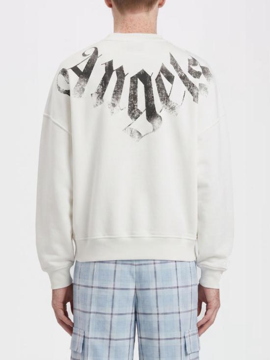 26SS 팜앤젤스 긴팔 티셔츠 PMBA08JS26FLE001 0310 White - PALM ANGELS