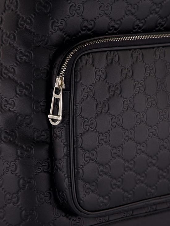 26SS 구찌 GG 엠블럼 미디움 백팩 854750AAFWC 1048 Black - GUCCI