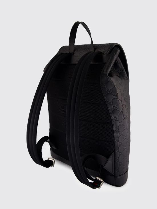 26SS 구찌 GG 엠블럼 미디움 백팩 854750AAFWC 1048 Black - GUCCI