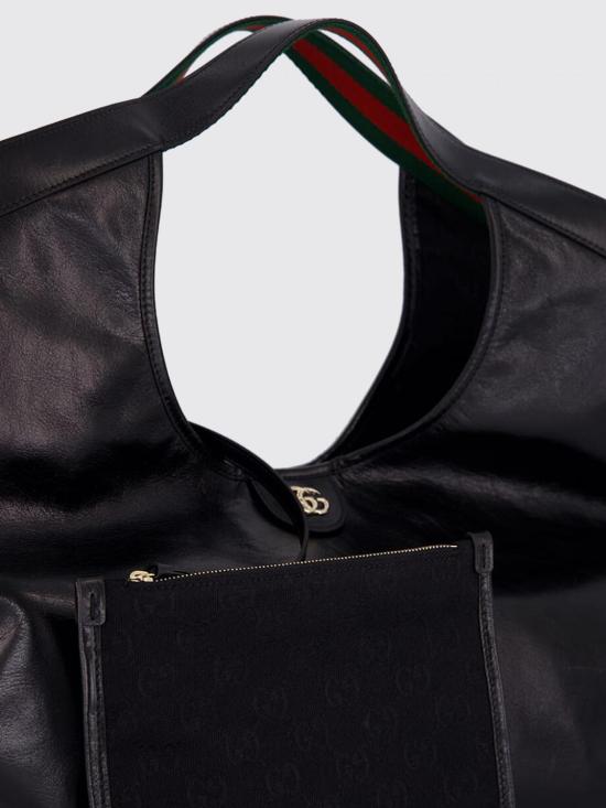 26SS 구찌 질리오 라지 토트백 853971AAF2H 1060 Black - GUCCI
