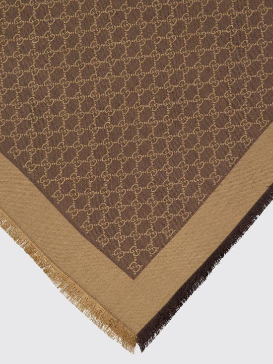 26SS 구찌 머플러/스카프 8555393GA48 2579 Brown - GUCCI