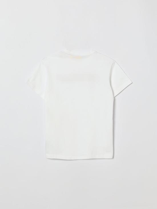 26SS [키즈] 오프화이트 티셔츠 44GAA001S26J001 100 White - OFF WHITE