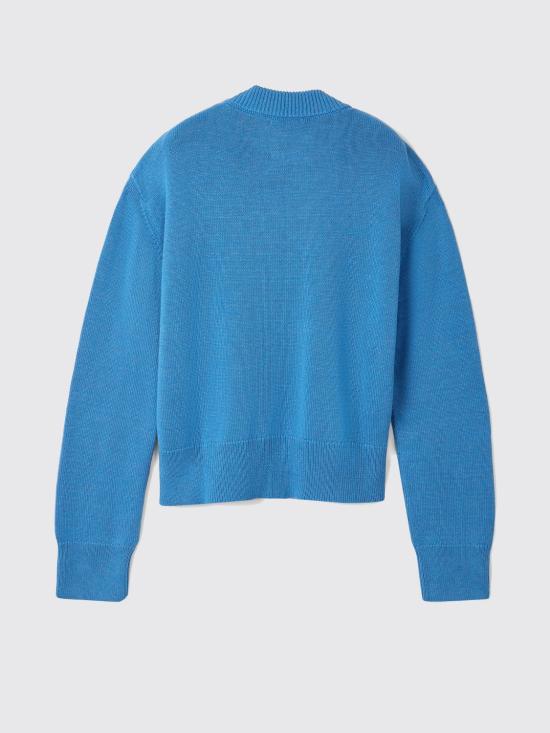 26SS 캠퍼 스웨터 AU00011 001 MELANGE KNIT SWEATER 0 Blue - CAMPER