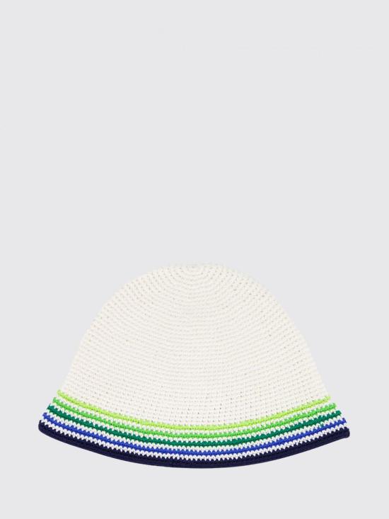 26SS 카사블랑카 모자 ASP26HAT114 01 White - CASABLANCA