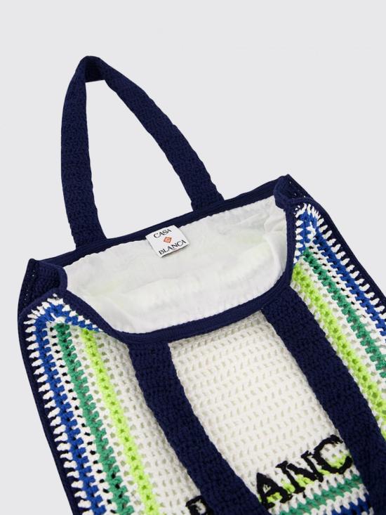 26SS 카사블랑카 숄더백 ASP26BAG187 01 White - CASABLANCA