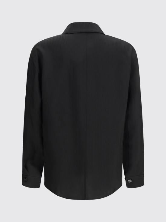 26SS 조르지오 아르마니 긴팔 셔츠 GM003421TE20683 UC001 Black - GIORGIO ARMANI