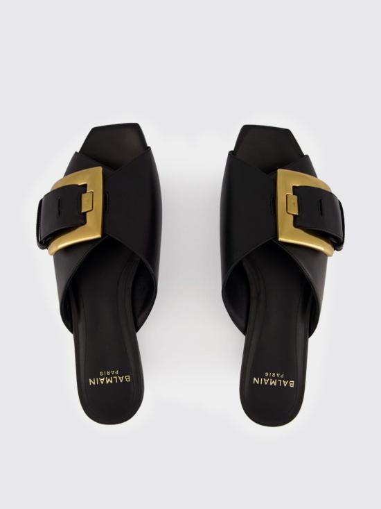 26SS 발망 힐/펌프스 GN1UP141LVIT 0PA Black - BALMAIN