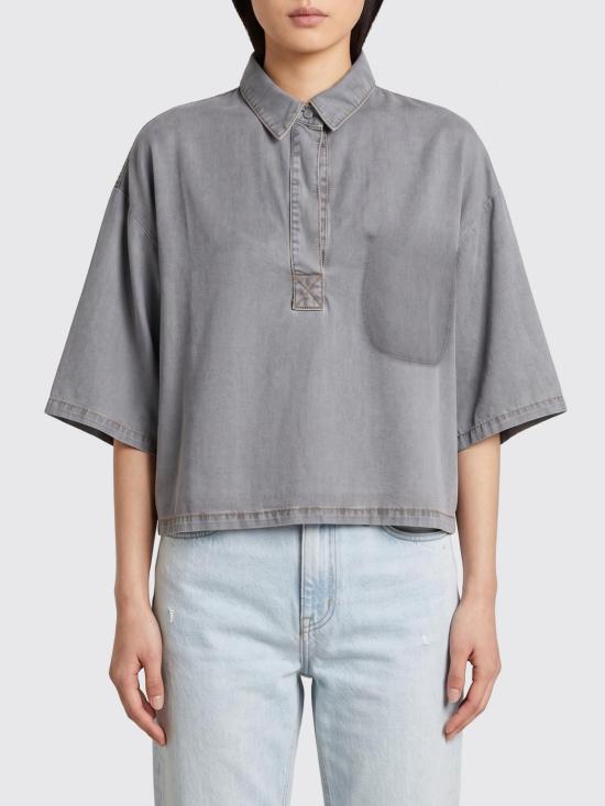 26SS 세미쿠튀르 셔츠 S6SY32 X92 Grey
