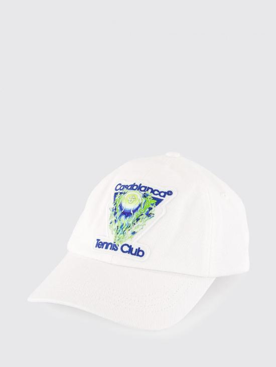 26SS 카사블랑카 모자 ASP26HAT002 01 White
