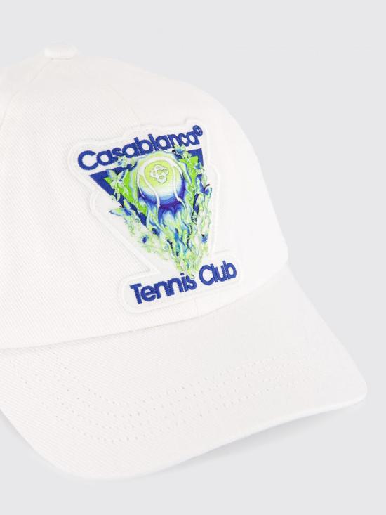 26SS 카사블랑카 모자 ASP26HAT002 01 White - CASABLANCA