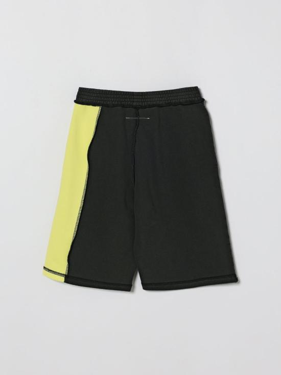 26SS [키즈] MM6 메종마르지엘라 쇼츠/버뮤다 M61002MM07M M6C47 Black - MM6 MAISON MARGIELA