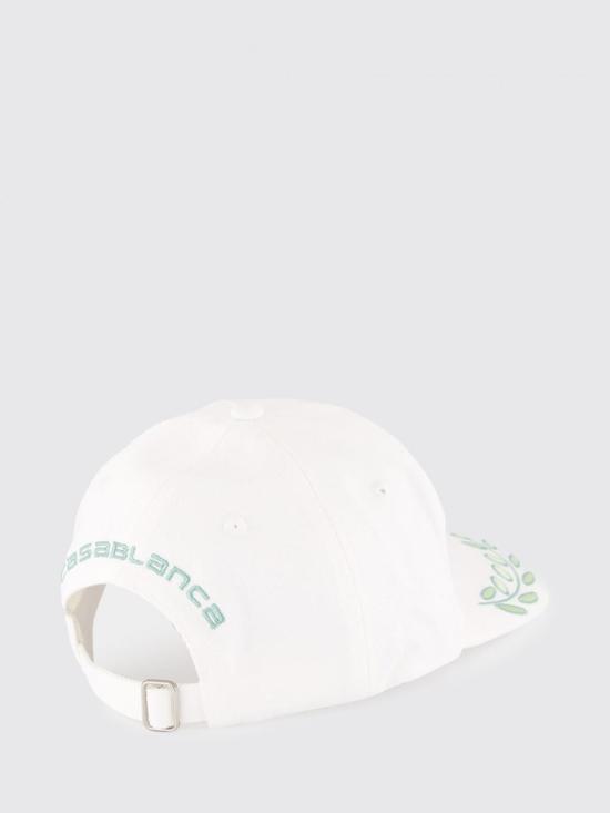 26SS 카사블랑카 모자 ASP26HAT008 01 White - CASABLANCA