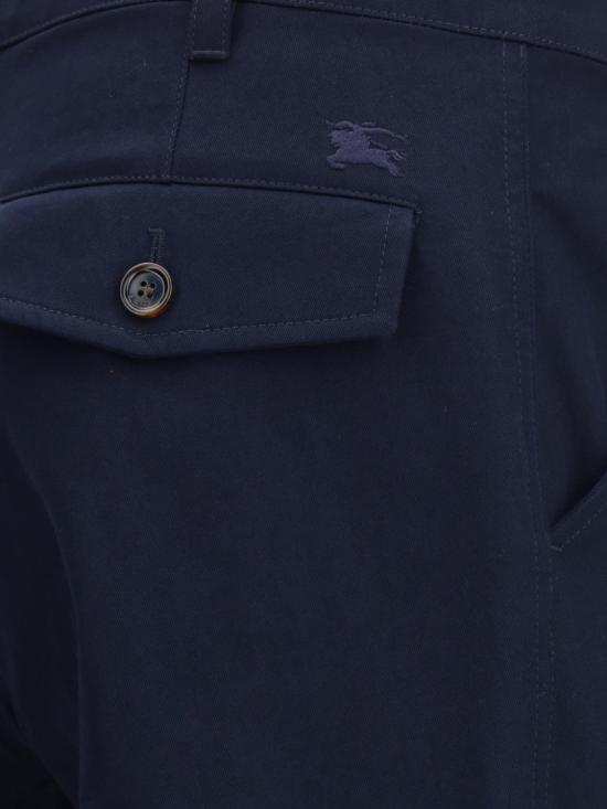 26SS 버버리 코튼 트윌 치노 8126459 Navy - BURBERRY