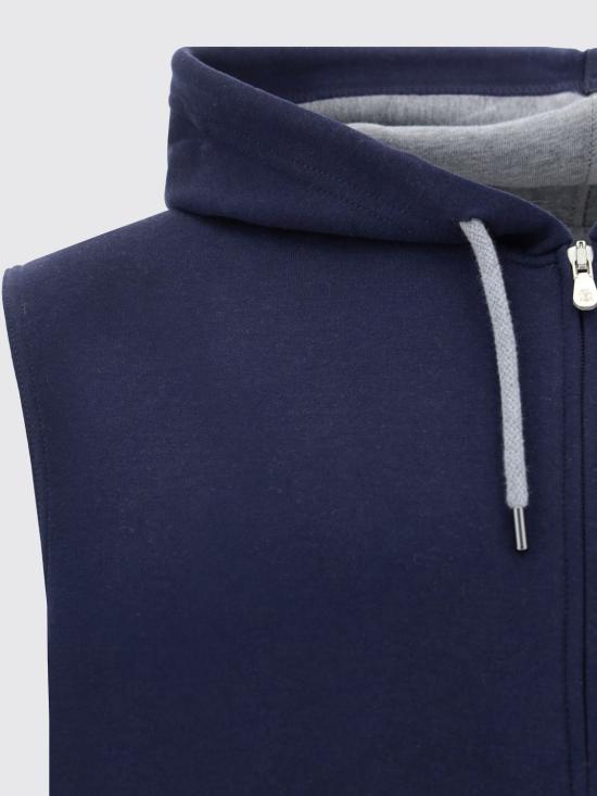 26SS 브루넬로 쿠치넬리 베스트 MM8319079G C1265 Cobalt - BRUNELLO CUCINELLI