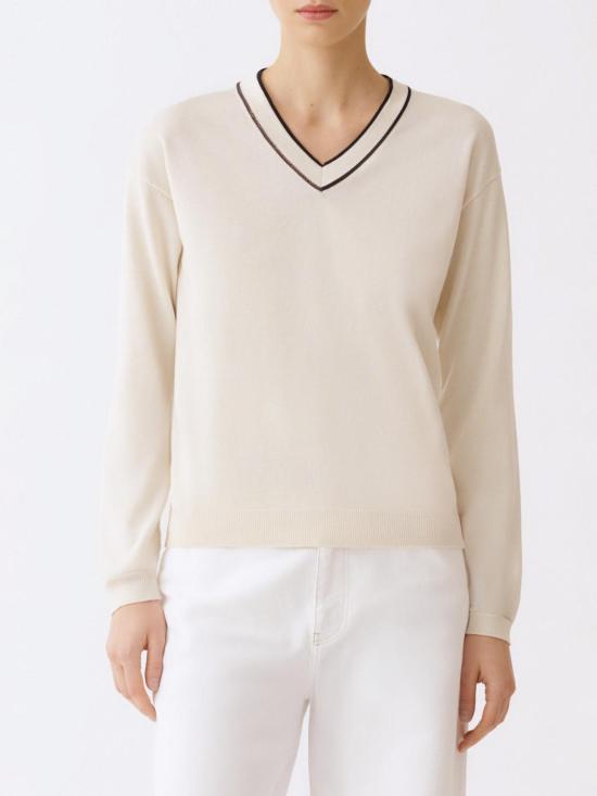 26SS 파비아나 필리피 스웨터 MAD276F060M181 VR2 White