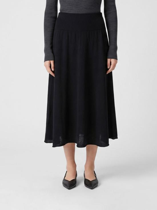 26SS 익스트림캐시미어 스커트 47017418TU08 RAVEN Black