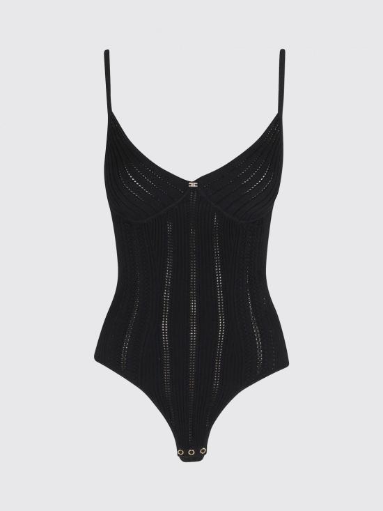 26SS 엘리자베타프랜치 민소매 티셔츠 BK85B62E2 110 Black - ELISABETTA FRANCHI