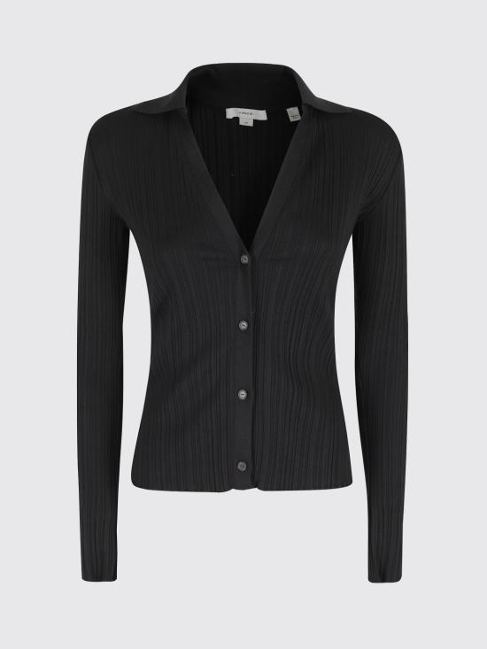 26SS 빈스 폴로 티셔츠 V174684906 001 Black - VINCE