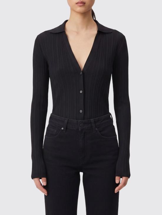 26SS 빈스 폴로 티셔츠 V174684906 001 Black