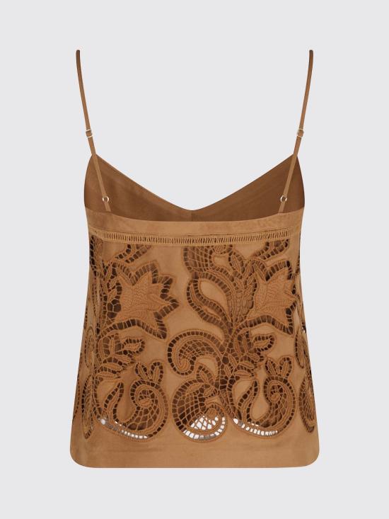 26SS 에르마노 피렌제 민소매 티셔츠 D48EL011E92 MOU Brown - ERMANNO FIRENZE