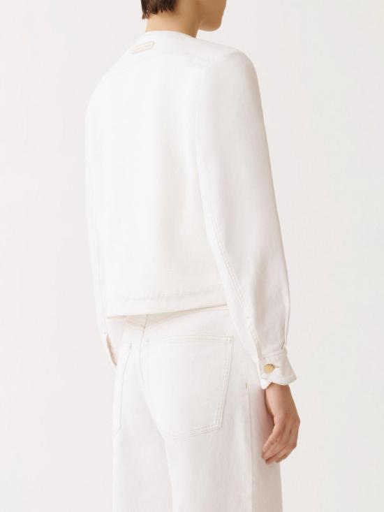 26SS 파비아나 필리피 자켓 GCD276F658M137 VR1 White - FABIANA FILIPPI