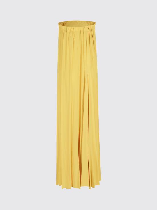 26SS 세미쿠튀르 롱 원피스 S6SU35 B20 Yellow - SEMI-COUTURE