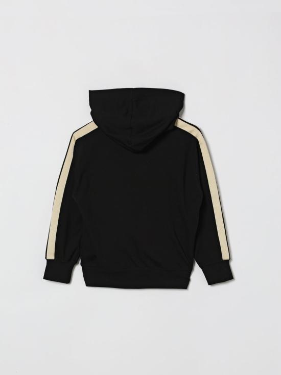 26SS [키즈] 팜앤젤스 풀오버 PBBD017S26FLE001 110 Black - PALM ANGELS
