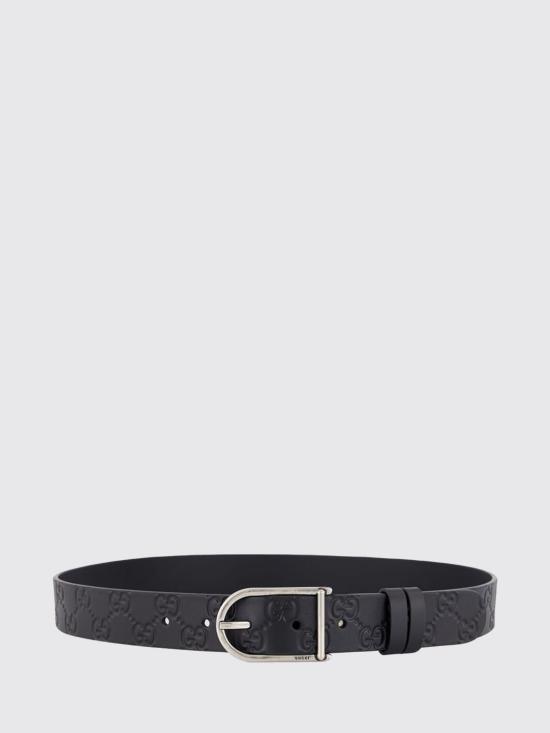 26SS 구찌 가죽 벨트 854734AAFDV 1000 Black